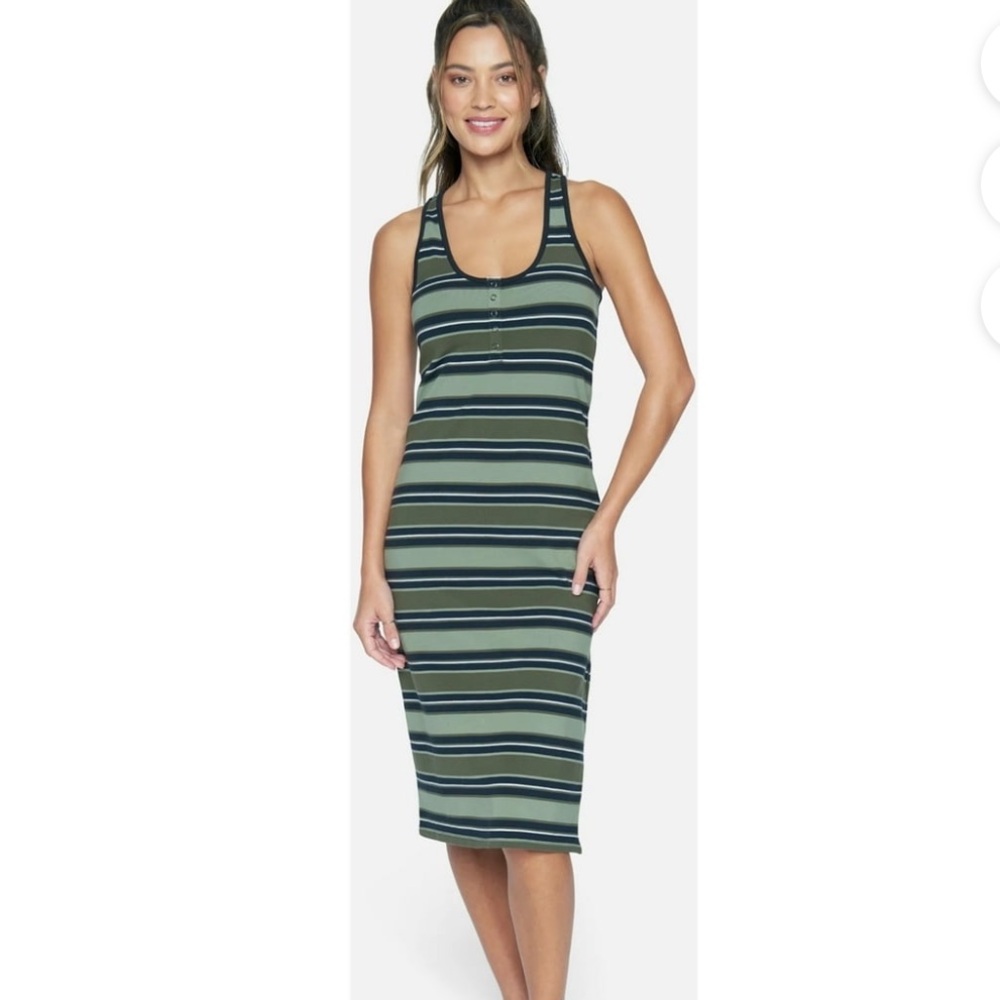 Hurley Womens Alexa Midi Dress